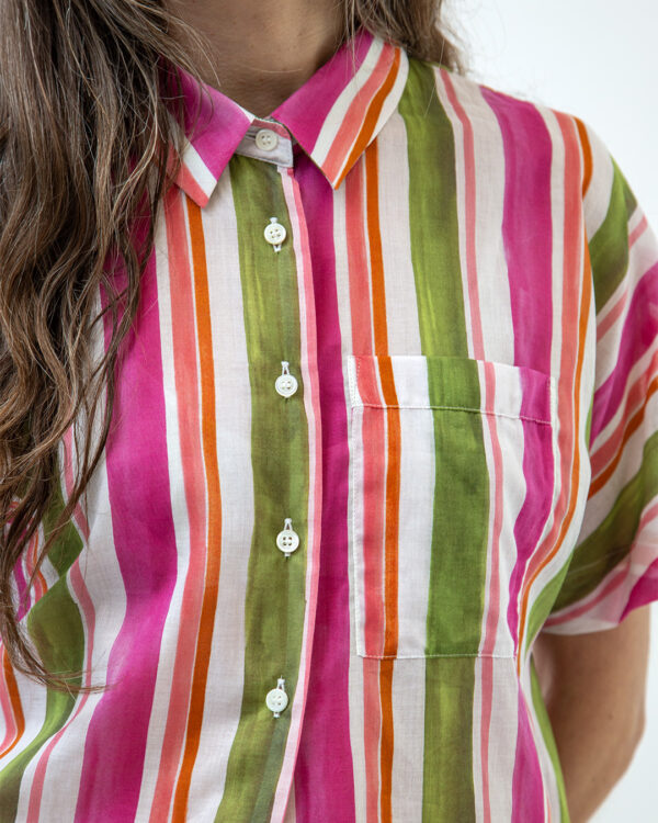Camicia Alicia Righe | DIEGO ZORODDU