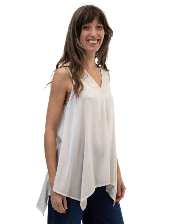 Blusa Lilli Platino | DIEGO ZORODDU