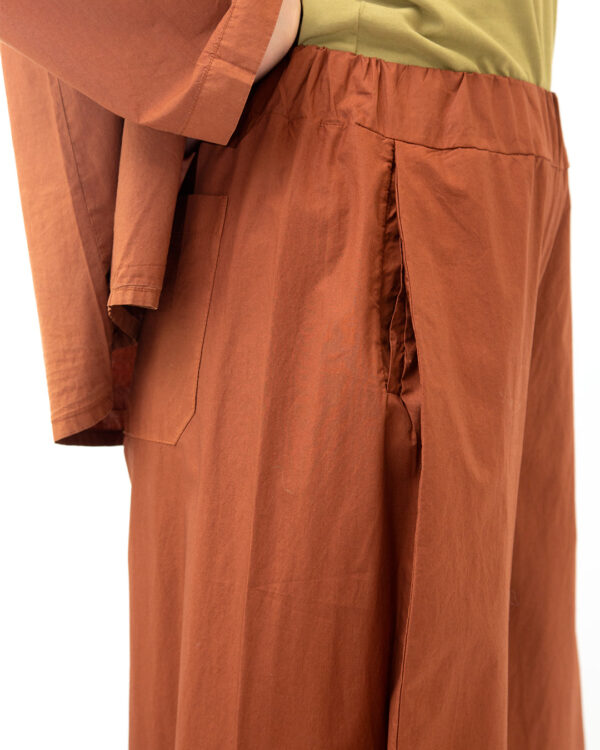 Pantalone Storto Labo Art Nocciola | DIEGO ZORODDU