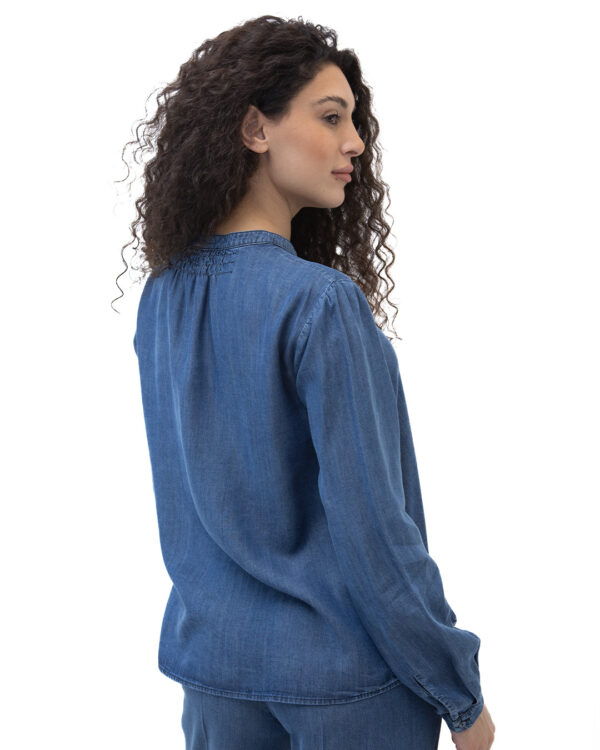 Camicia Marie Chambrie Blu | DIEGO ZORODDU