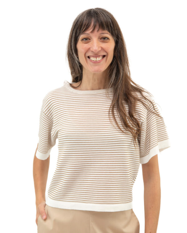 Maglia Clara Panna | DIEGO ZORODDU