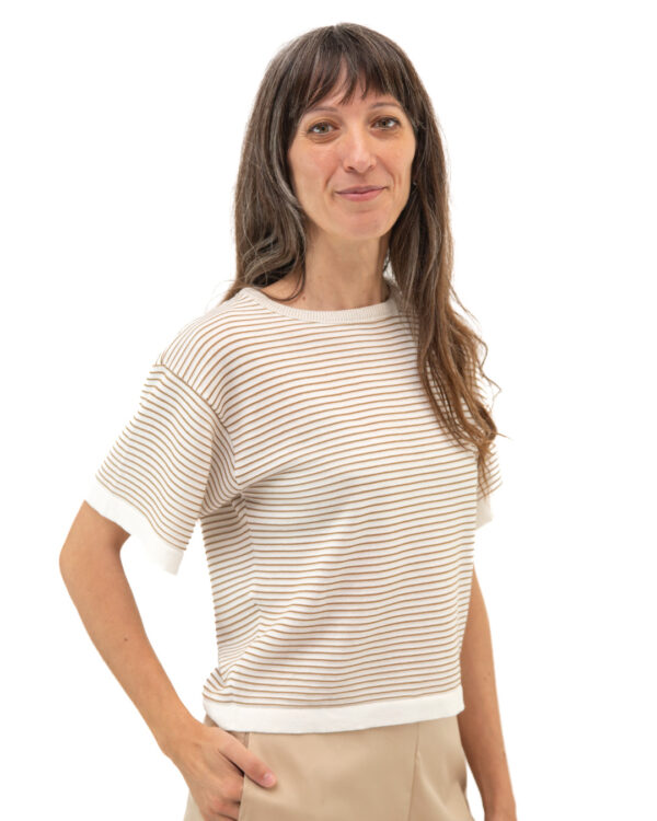 Maglia Clara Panna | DIEGO ZORODDU