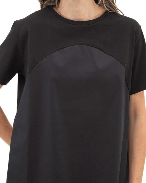 T-Shirt Lavinia Nero | DIEGO ZORODDU