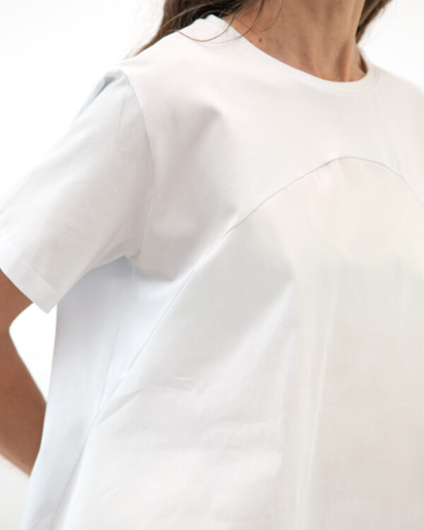 T-Shirt Lavinia Bianco | DIEGO ZORODDU