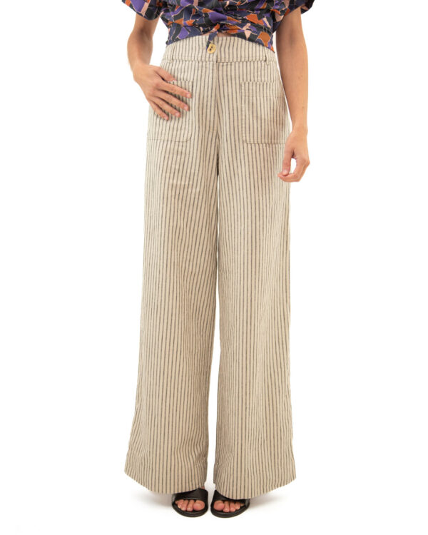 Pantalone Alice Righe | DIEGO ZORODDU