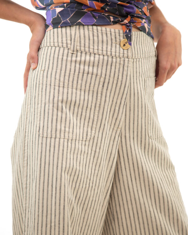 Pantalone Alice Righe | DIEGO ZORODDU