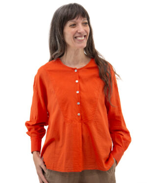 Blusa Cloe Aragosta | DIEGO ZORODDU