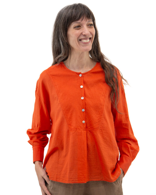 Blusa Cloe Aragosta | DIEGO ZORODDU