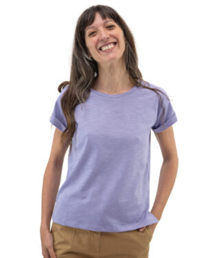 T-shirt Alba Lavanda | DIEGO ZORODDU
