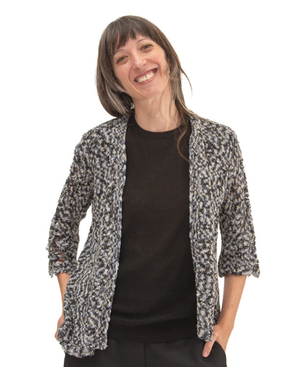 Cardigan Elisa Notte | DIEGO ZORODDU