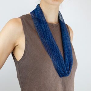 collier t2 blu vivido pascale lion