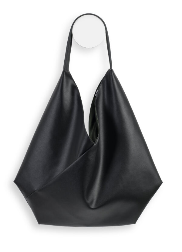 Dress Bag Nero Pelle Mela | DIEGO ZORODDU