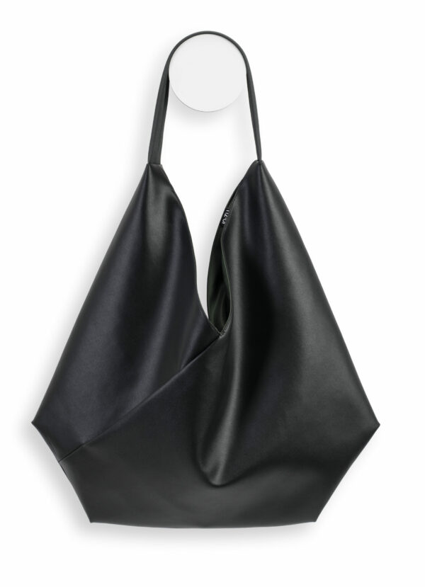 Dress Bag Nero Pelle Mela | DIEGO ZORODDU
