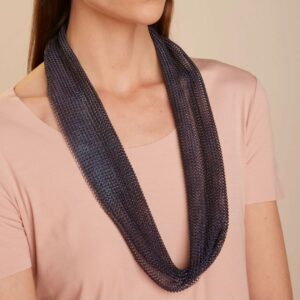 Collier T2 blu vivido Pascale Lion | DIEGO ZORODDU