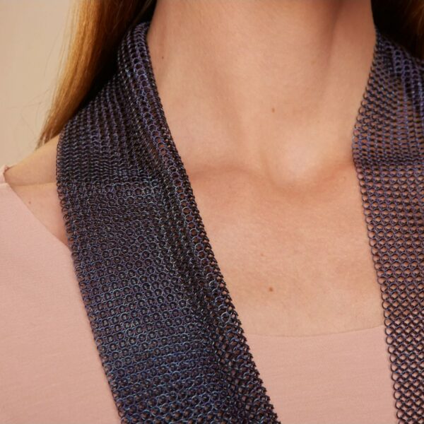 Collier T2 blu vivido Pascale Lion | DIEGO ZORODDU