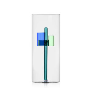 Vaso Iris Blu Ichendorf | DIEGO ZORODDU