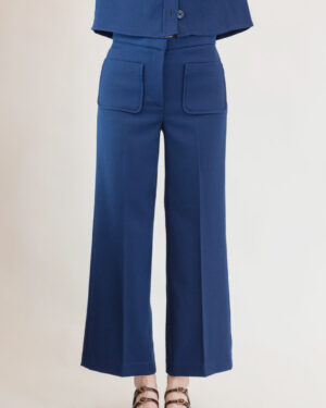 Pantaloni Alberwool Blu | DIEGO ZORODDU