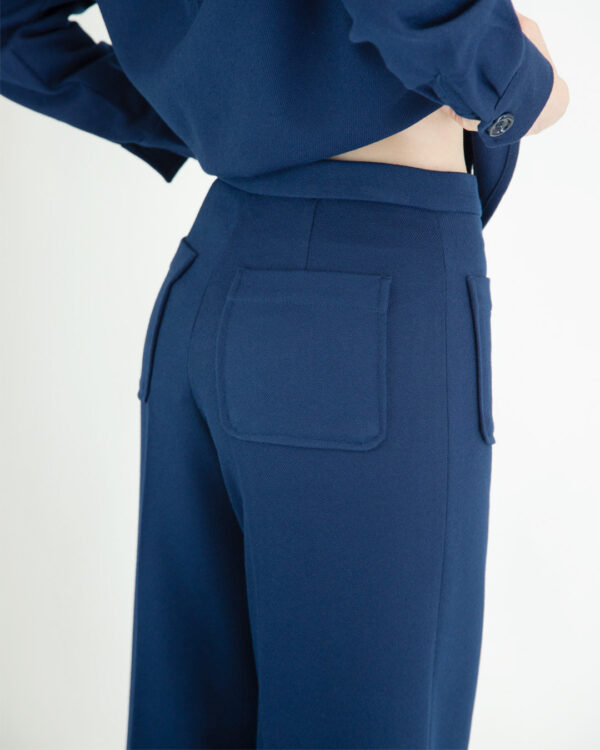 Pantaloni Alberwool Blu | DIEGO ZORODDU