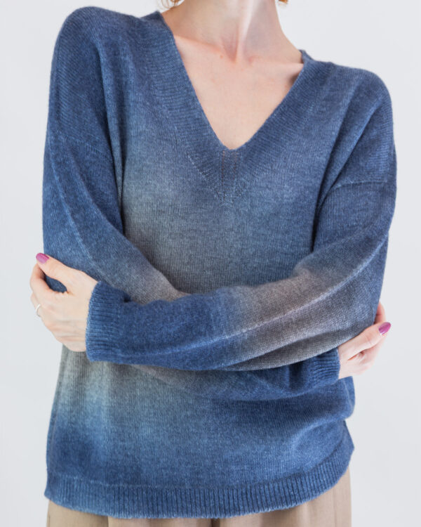 Maglione Daisy Blu | DIEGO ZORODDU
