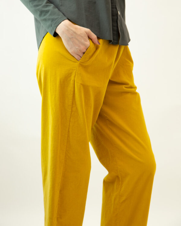 Pantalone Gin Ocra | DIEGO ZORODDU