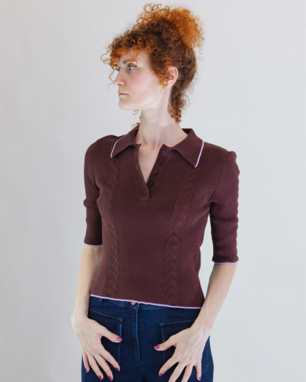 Maglia Jodi Bruna | DIEGO ZORODDU