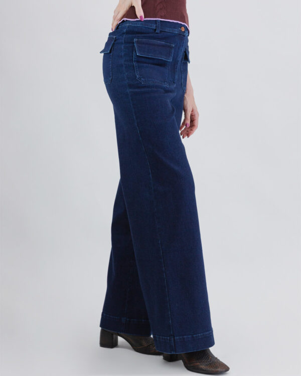 Pantalone Denim Blu | DIEGO ZORODDU