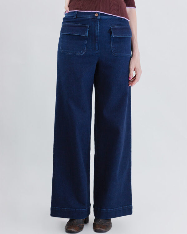 Pantalone Denim Blu | DIEGO ZORODDU