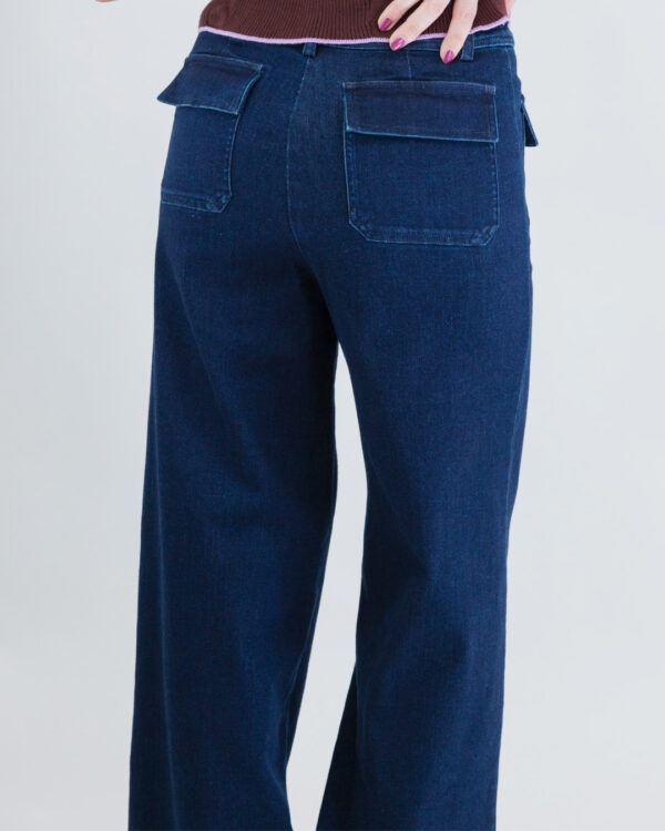 Pantalone Denim Blu | DIEGO ZORODDU