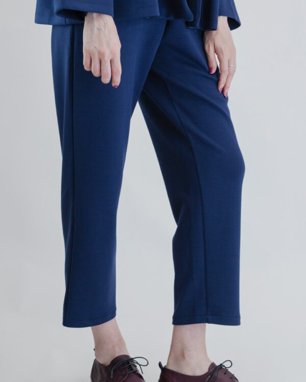 Pantalone Elastico Blu | DIEGO ZORODDU