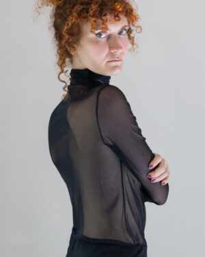 Lupetto Tulle Nero | DIEGO ZORODDU
