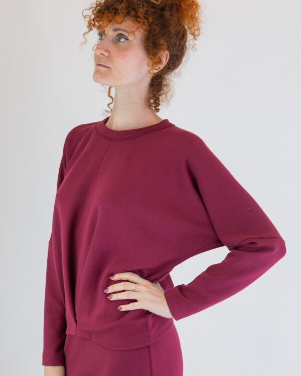 Felpa Kimono Magenta | DIEGO ZORODDU