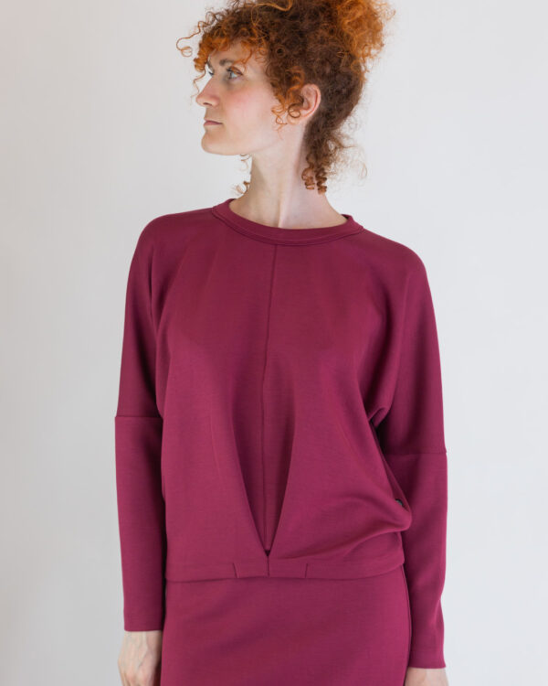 Felpa Kimono Magenta | DIEGO ZORODDU