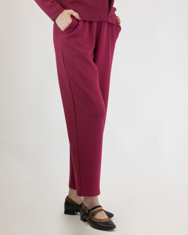 Pantalone Elastico Magenta | DIEGO ZORODDU