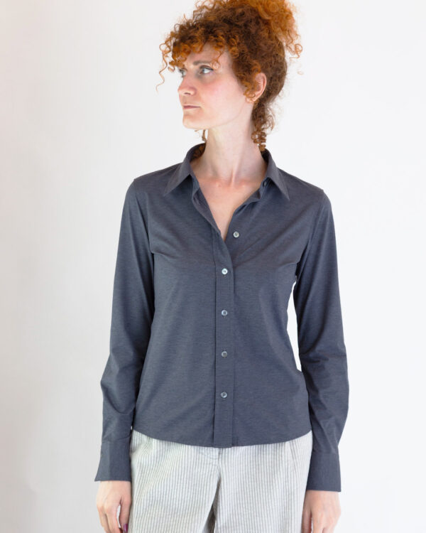 Camicia Skin Like Cenere | DIEGO ZORODDU