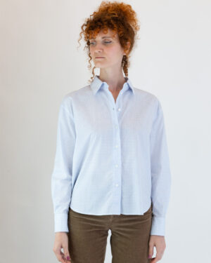Camicia Renée Azzurro | DIEGO ZORODDU