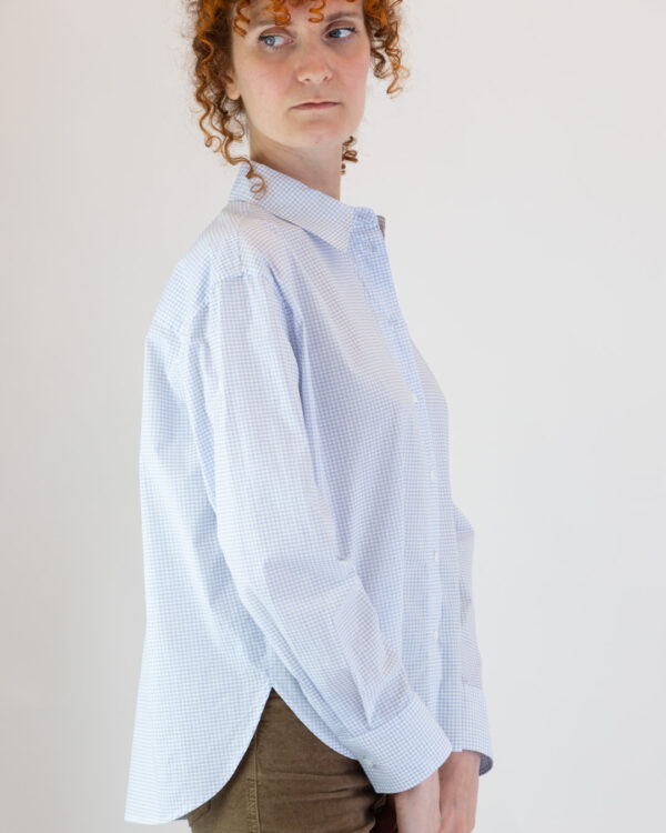 Camicia Renée Azzurro | DIEGO ZORODDU