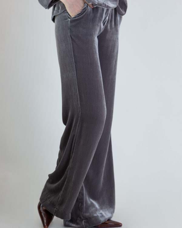 Pantalone Andrea Grigio Perla | DIEGO ZORODDU