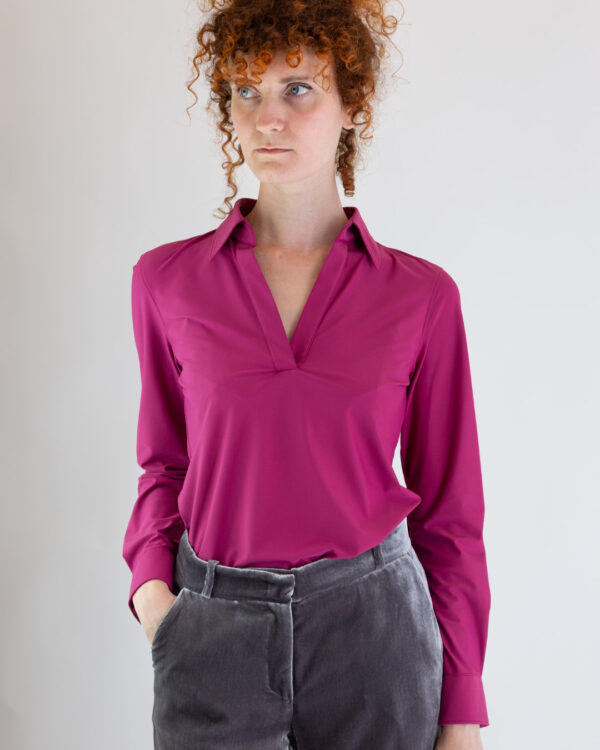 Camicia Skin Like Magenta | DIEGO ZORODDU