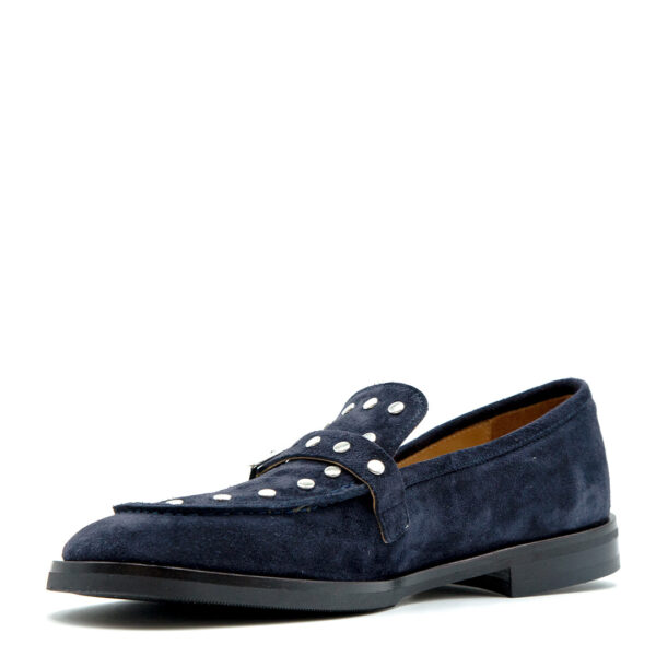 Mocassino Crosta Blu | DIEGO ZORODDU