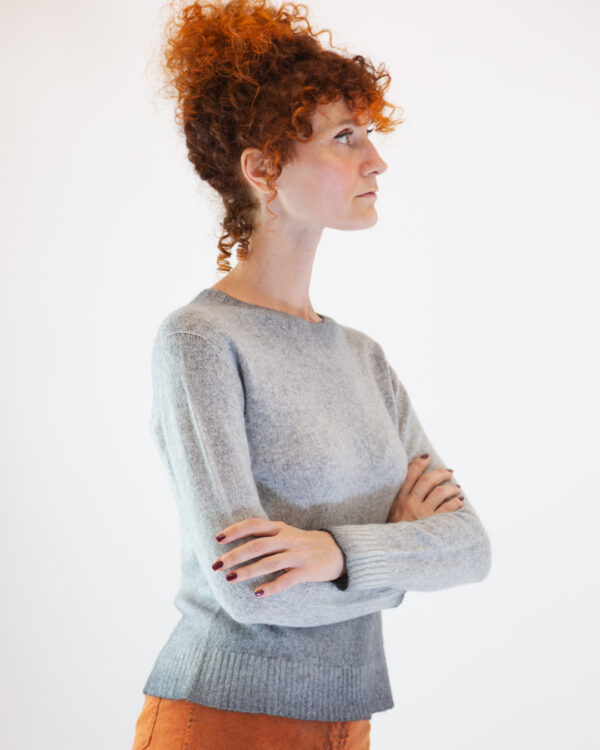 Maglione Kyra Grigio | DIEGO ZORODDU