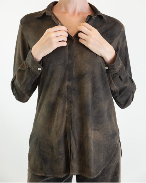 Camicia Atlanta Bronzo | DIEGO ZORODDU