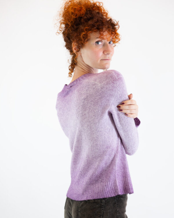 Maglione Kyra Glicine | DIEGO ZORODDU