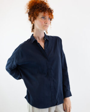 Camicia Lady Navy | DIEGO ZORODDU
