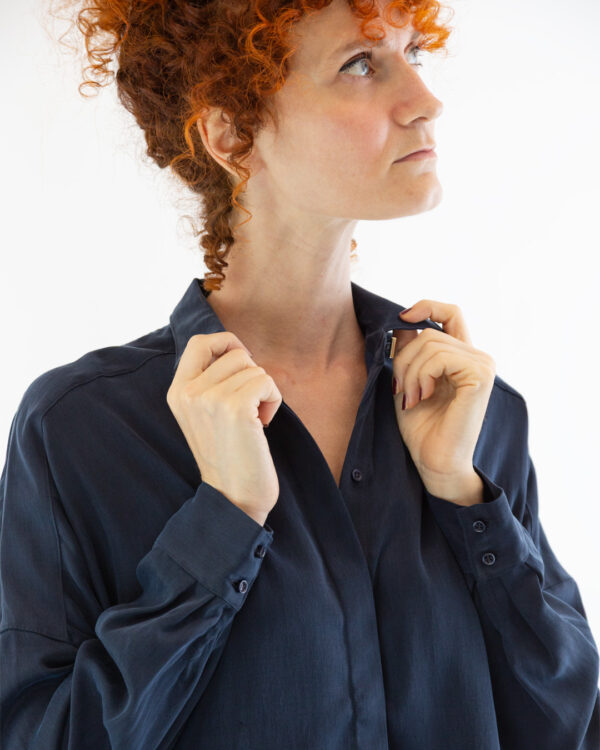 Camicia Lady Navy | DIEGO ZORODDU