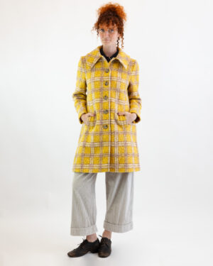 Cappotto Anais Giallo | DIEGO ZORODDU