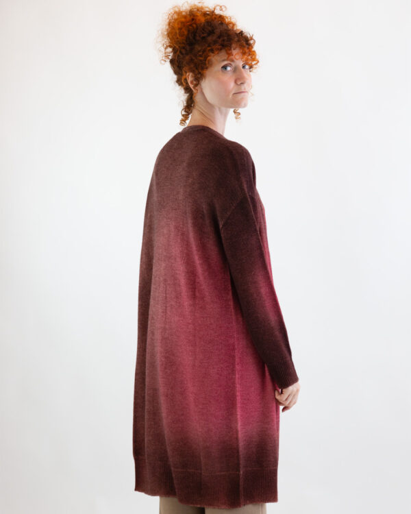 Cardigan Durness Red | DIEGO ZORODDU