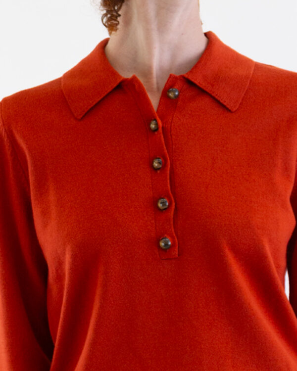 Maglione Yanaka Arancio | DIEGO ZORODDU
