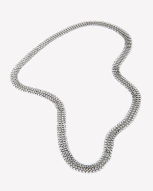 collana corta adèle argento