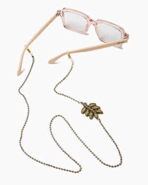 occhialina foglia avorio