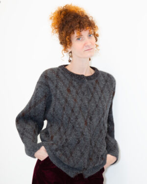 cardigan fantasia lurex